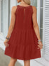 ruffled-hem-lace-sleeveless-dress OhSoStyled - Sophia's Style in Tan-19